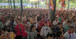 প্রবারণা শেষে কাল থেকে রাঙামাটিতে মাসব্যাপী ‘কঠিন চীবর দানোৎসব’